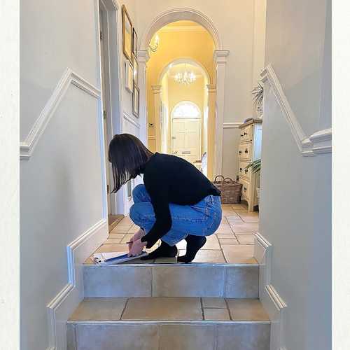 Here's Laura at the start of a project sketching layouts, meticulously measuring angles, dimensions and heights. If you're considering starting a project and would like to know how we could help, please drop us a DM. We cover everything from a quick consultancy, right through to a full-turnkey service, where you don't even need to leave the house. Particularly appealing on a rainy Monday afternoon ☔

#interiordesignsitesurvey #interiordesignconsultancy #rainraingoaway #hitchcockspiersdesign #lifitingthelid